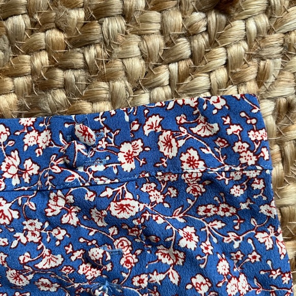 Madewell: Porch Side-Button Floral Mini Skirt in Summer Vines - Picture 3 of 6
